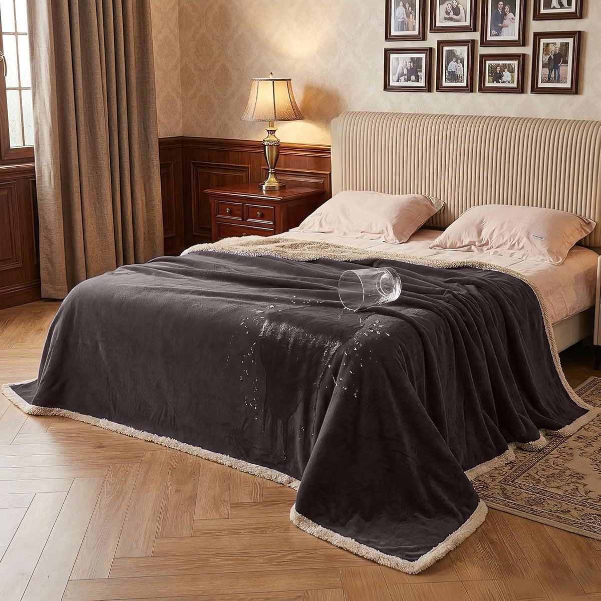 Reversible Waterproof Blanket for Bed – Leakproof Throw for Ultimate Protection